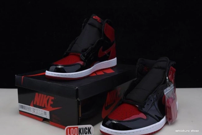 Cheap Bred Jordan Air 555088-063 High Patent 1 OG 0820
